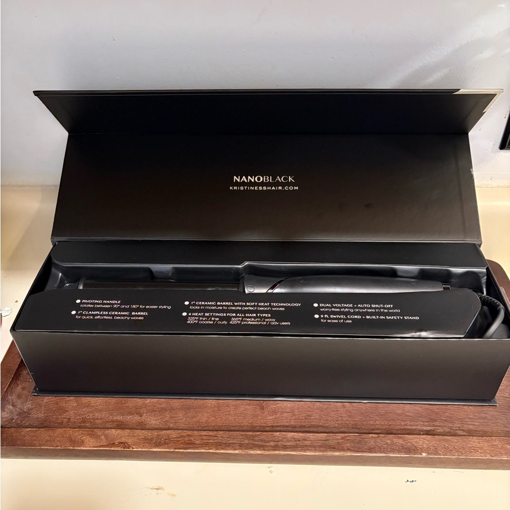 Kristen Ess Nanoblack Hair Straightener